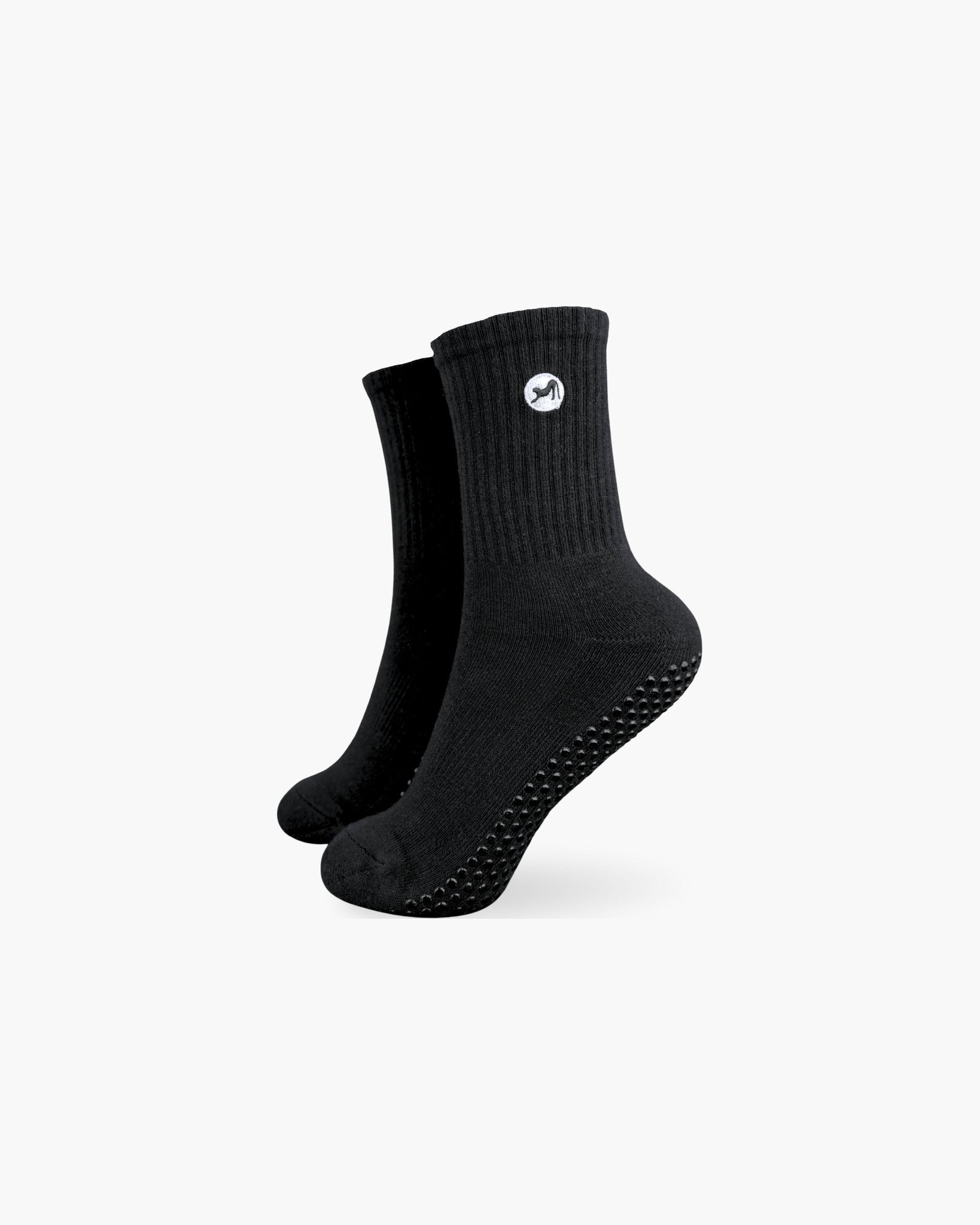 CASALEO Grip Socken in Schwarz, optimal für Pilates, Yoga und Barre