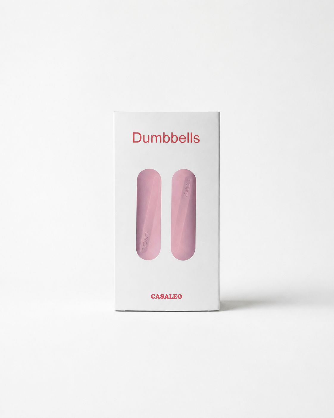Verpackung von casaleo Pilates Hanteln in Light Pink #Farbe_Light Pink