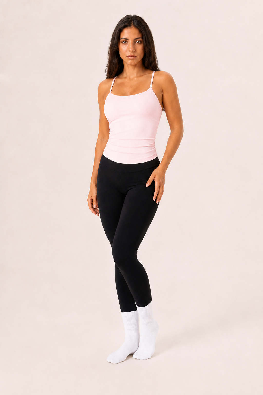 push strap top von casaleo in Strawberry Foam, seitliche Ansicht