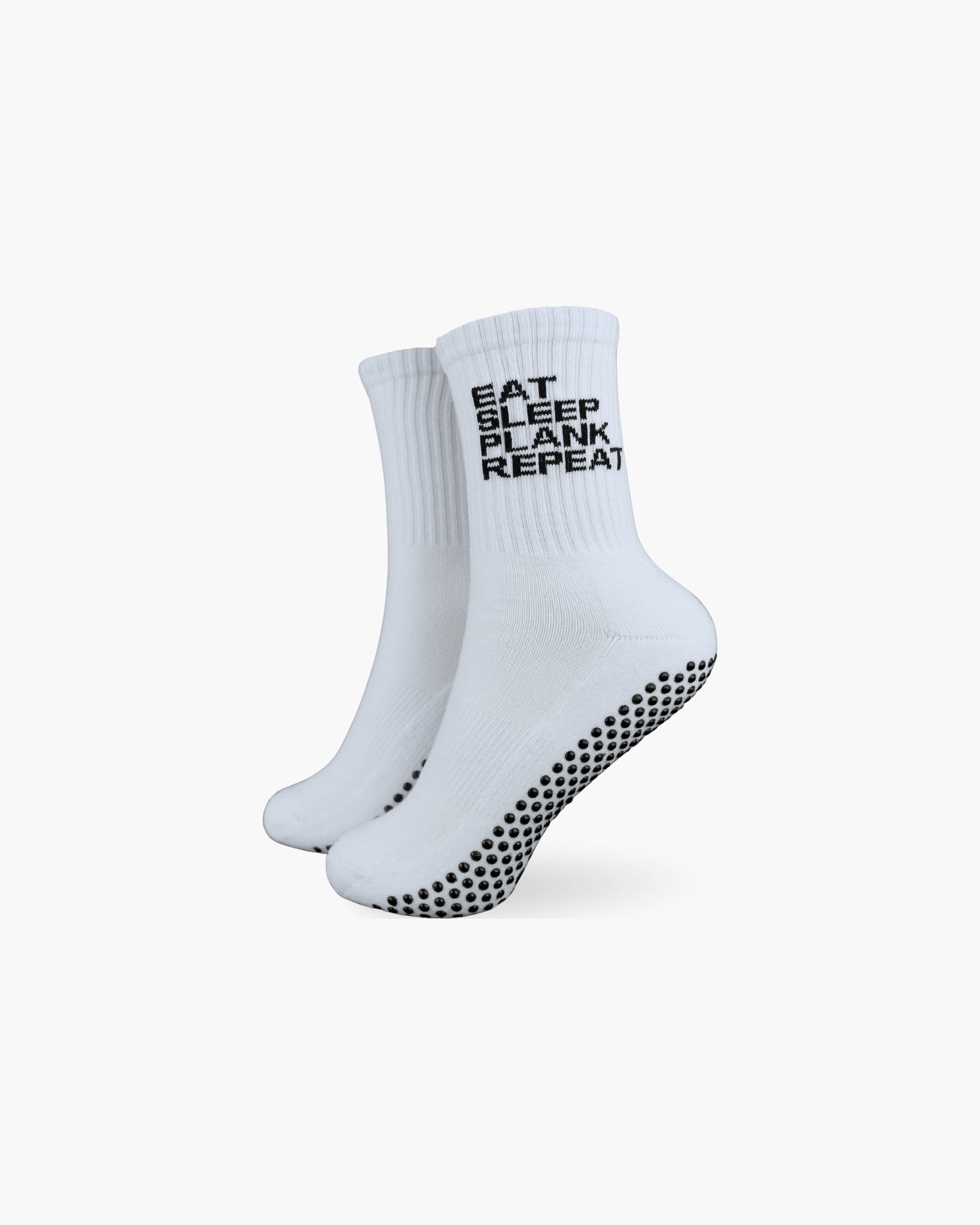 CASALEO Pilates Socke mit Aufschrift an der Seite
