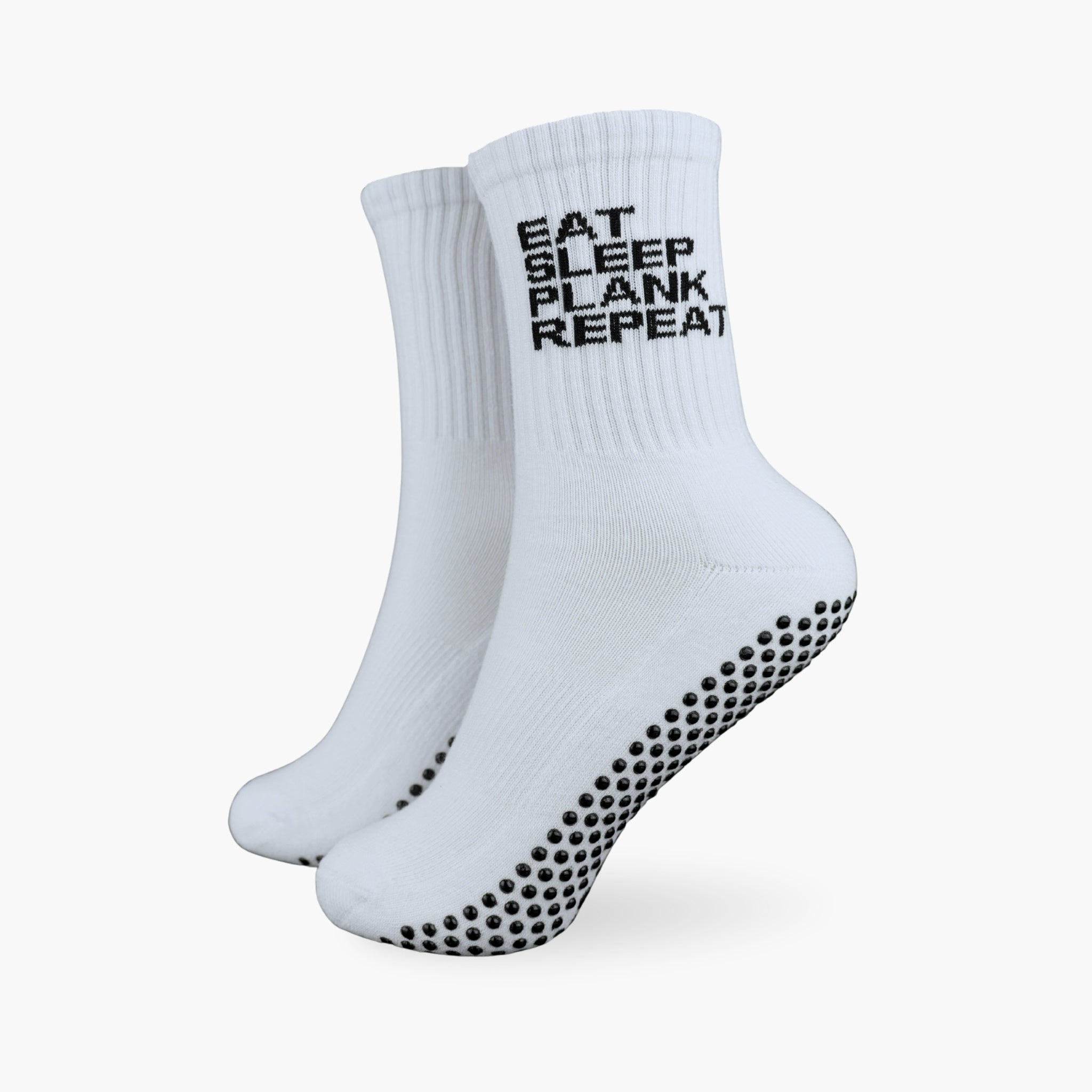 CASALEO Pilates Socke mit Aufschrift an der Seite