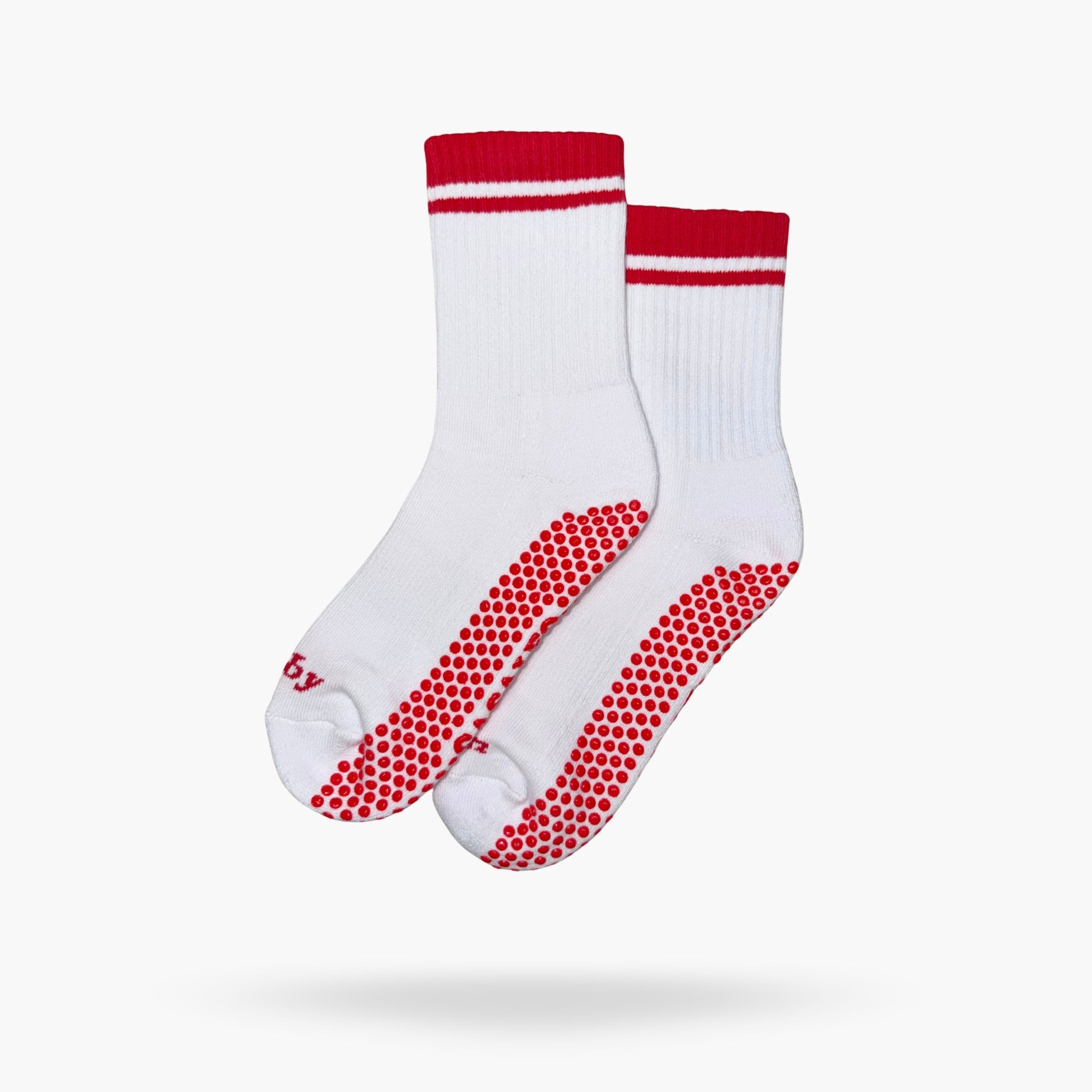 CASALEO Grip Socken mit Burn Baby Aufschrift, optimal für Pilates, Yoga und Barre