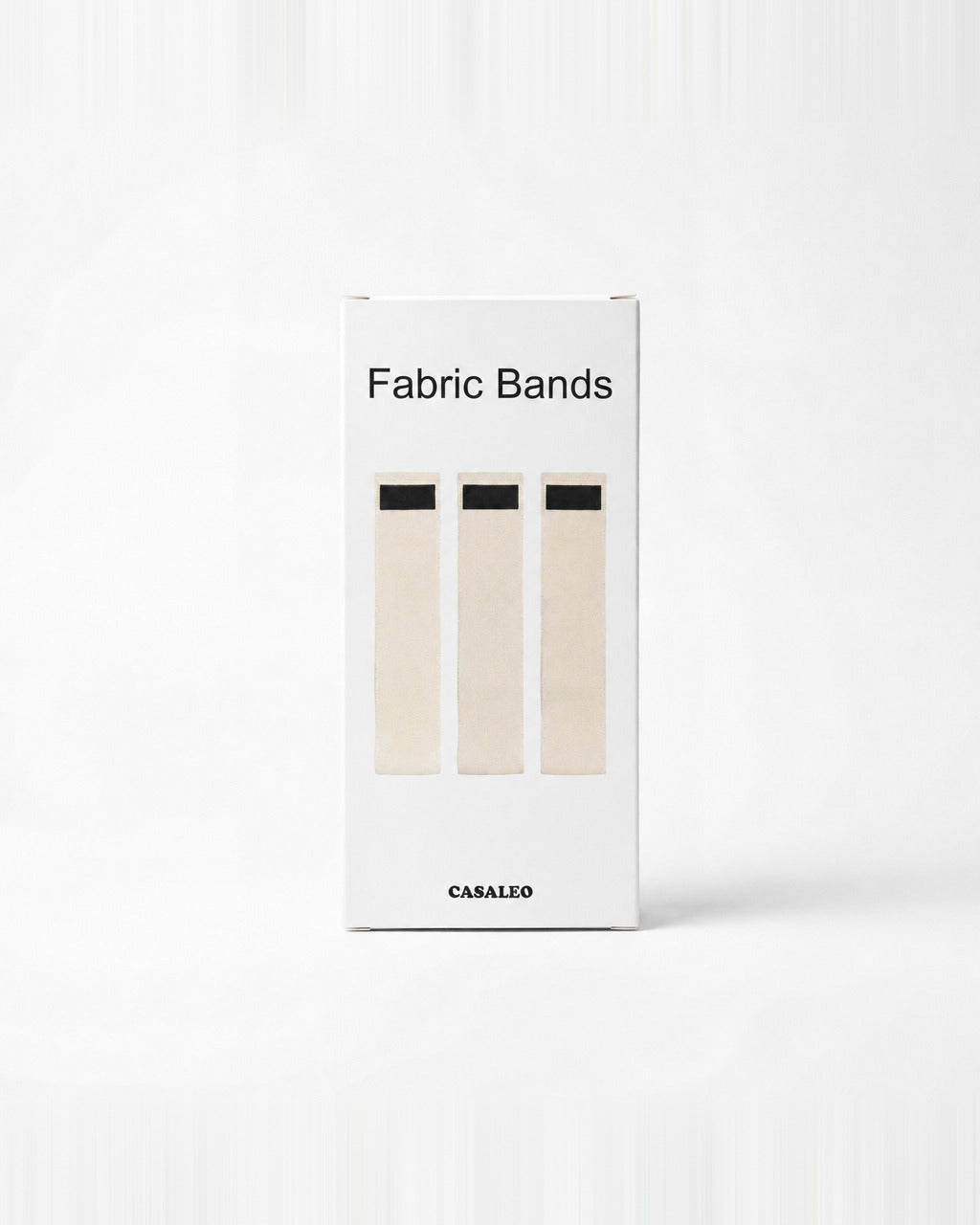 Verpackung der CASALEO Pilates Bänder in Ivory #Farbe_Ivory