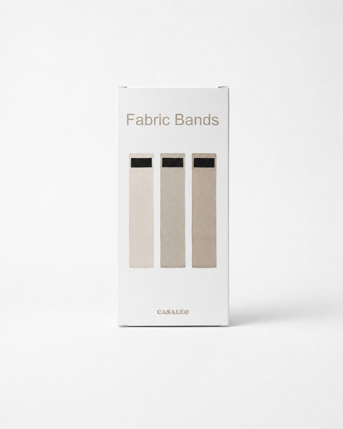 Verpackung der casaleo Pilates Bänder in Ivory #Farbe_Ivory