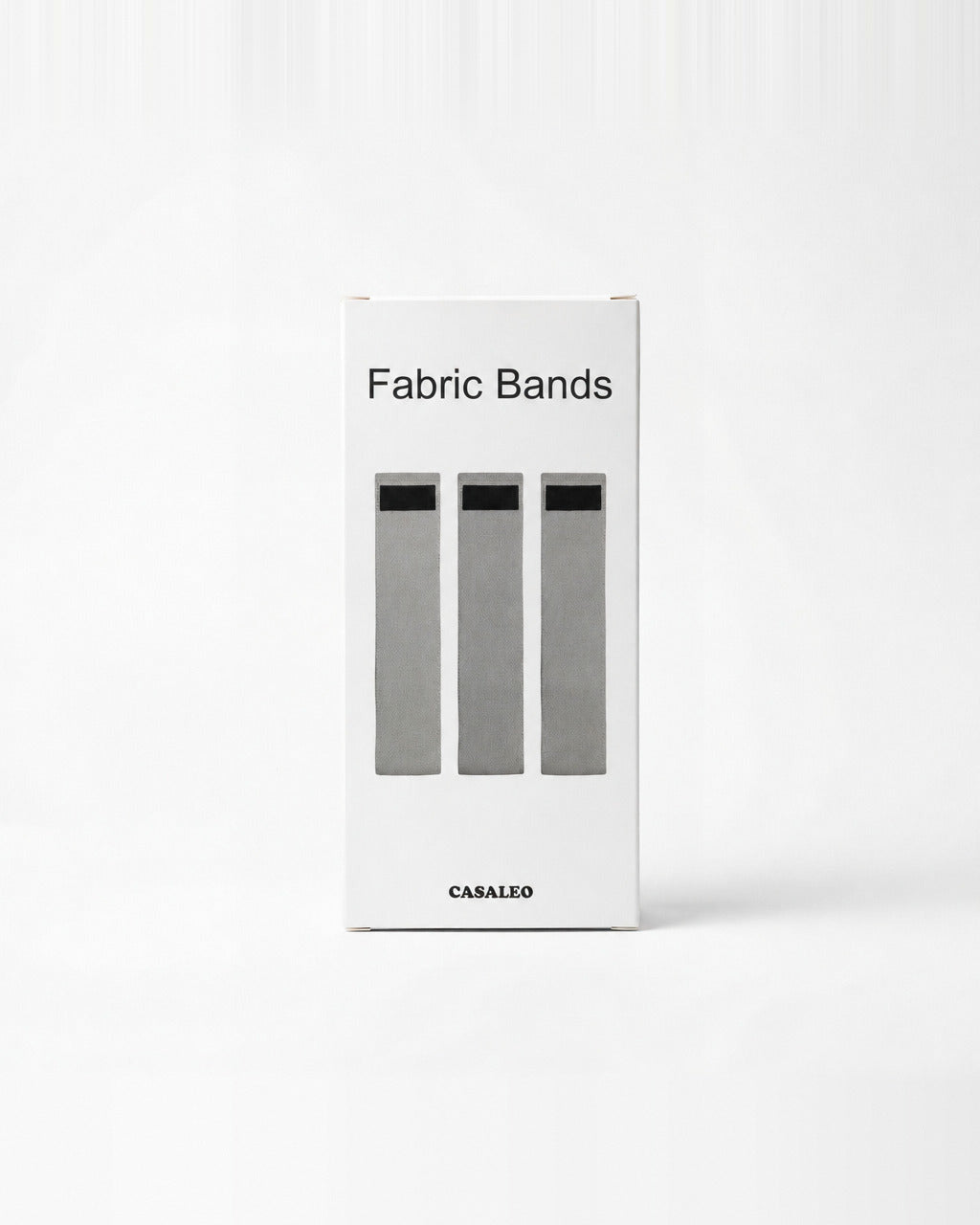 Verpackung der CASALEO Pilates Bänder in Stone Grey #Farbe_Stone Grey
