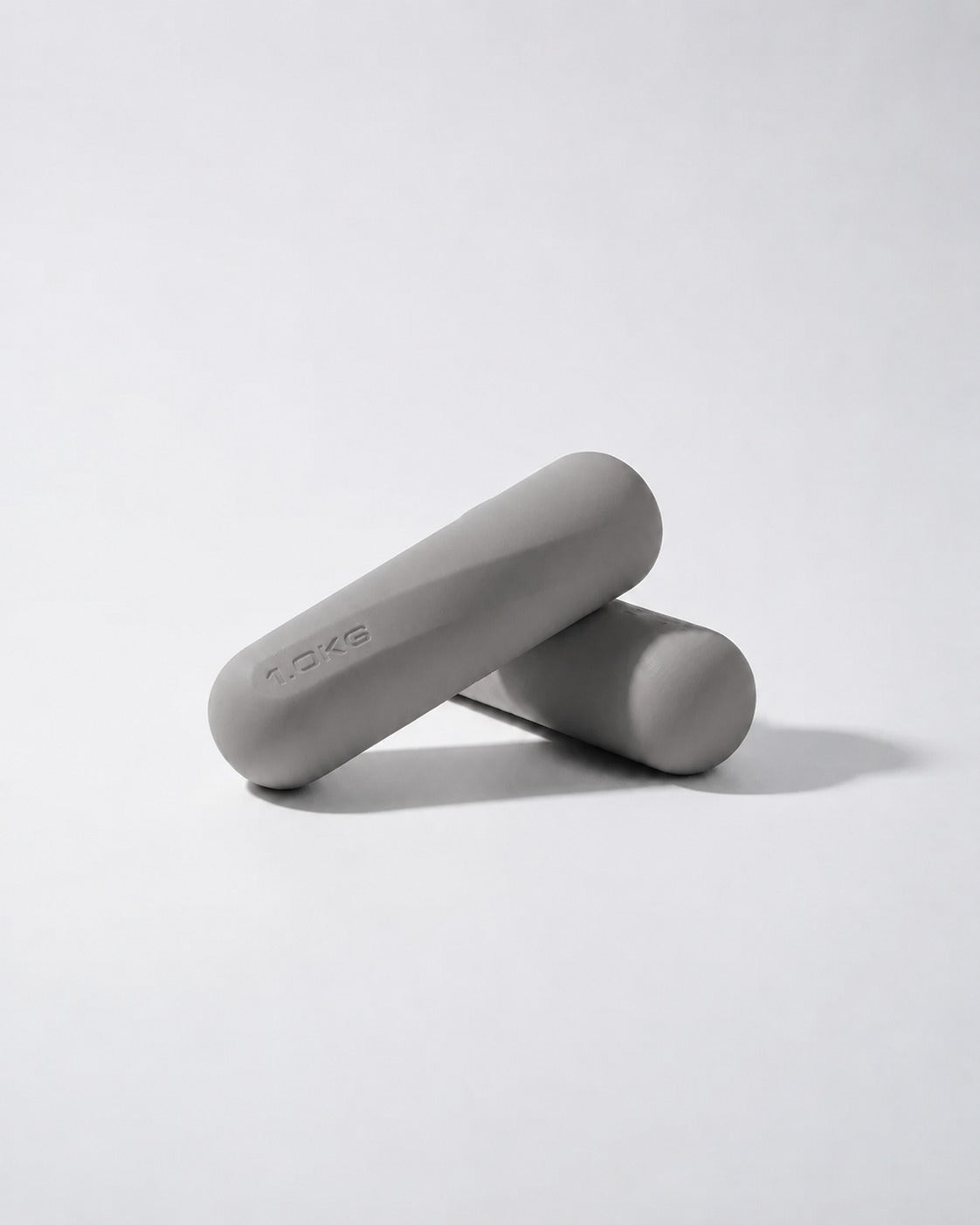 casaleo Pilates Hanteln 1 kg in Stone Grey #Farbe_Stone Grey