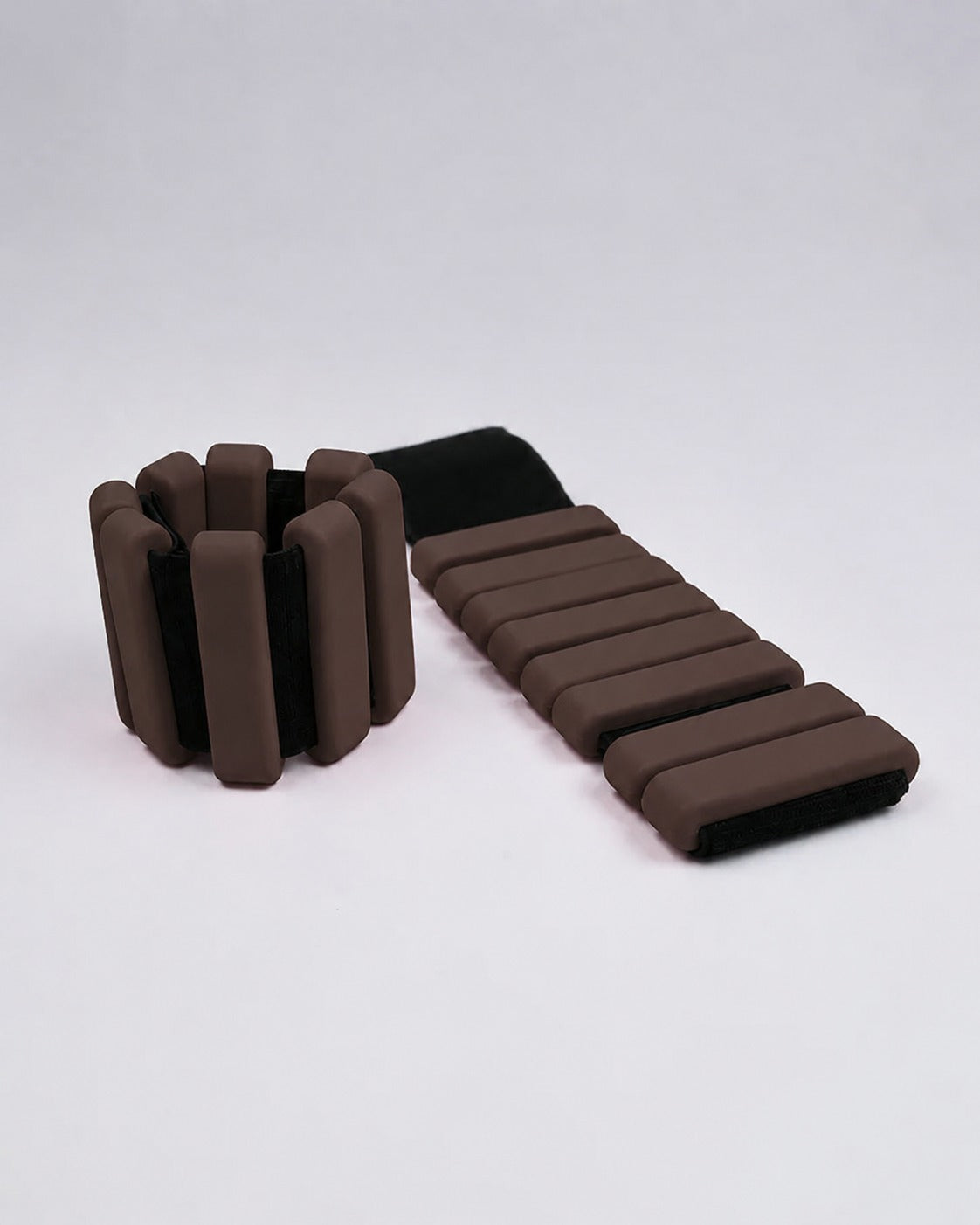 casaleo Gewichtsmanschetten 1 kg in Chocolate Brown #Farbe_Chocolate Brown