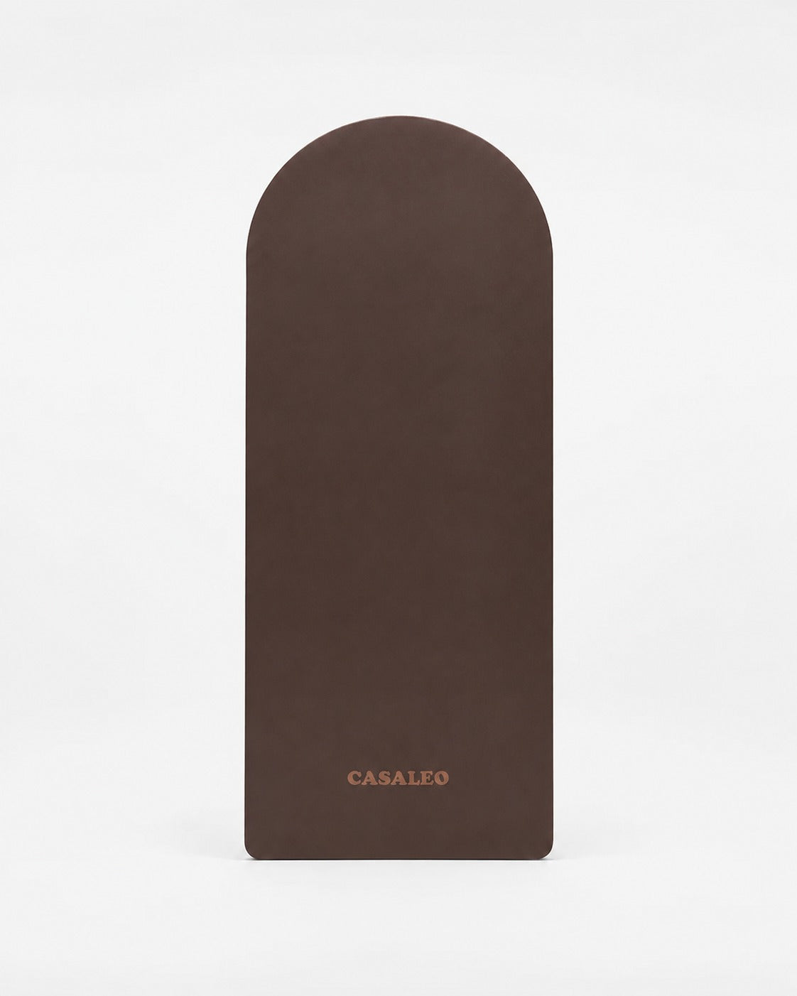 Trainingsmatte von casaleo in Chocolate Brown von oben #Farbe_Chocolate Brown