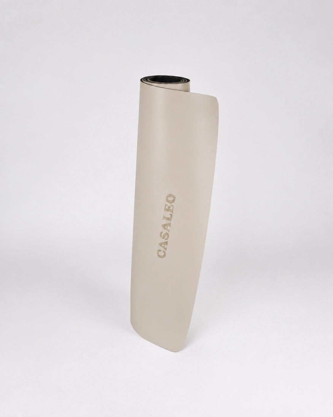Trainingsmatte für Pilates und Yoga von casaleo in Ivory #Farbe_Ivory