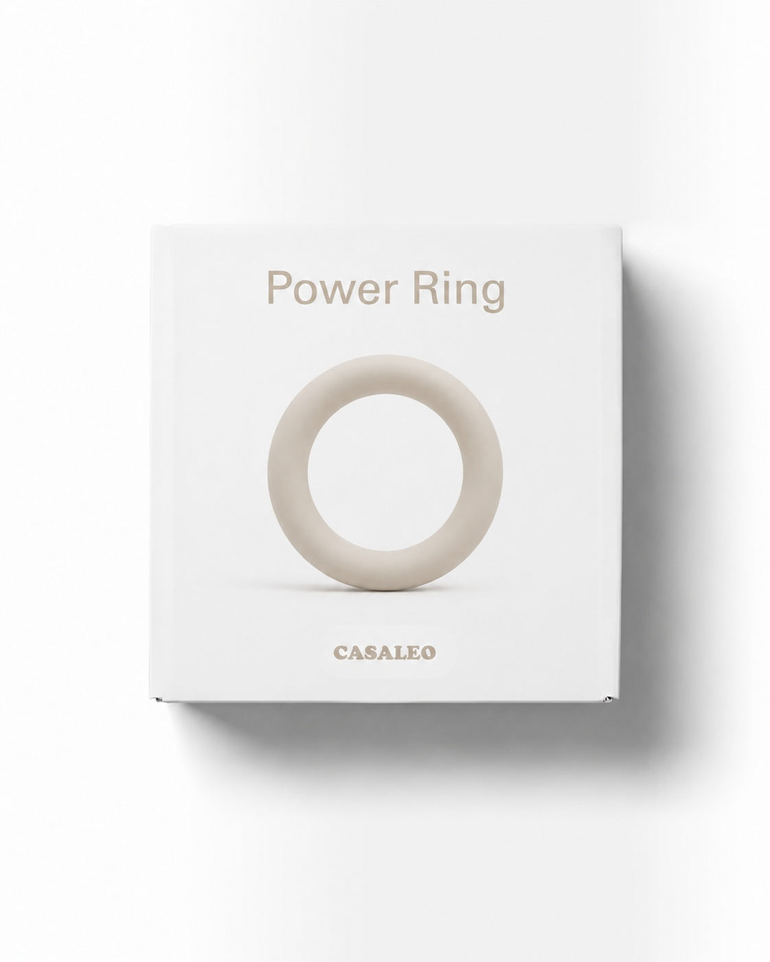 Verpackung des casaleo Power Ring in Ivory #Farbe_Ivory