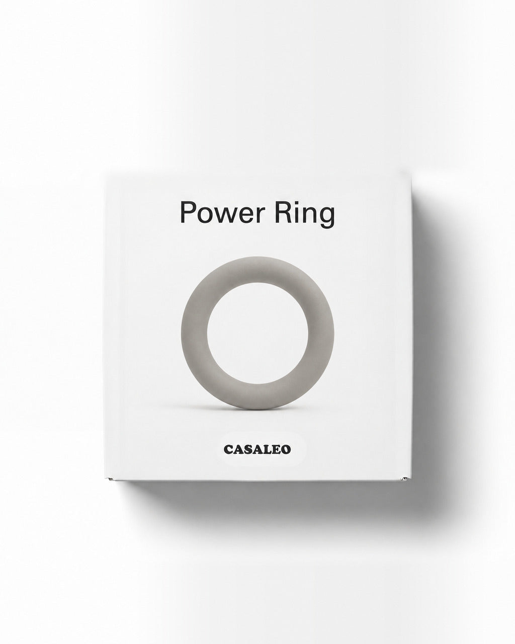 Verpackung des CASALEO Power Ring in Stone Grey #Farbe_Stone Grey