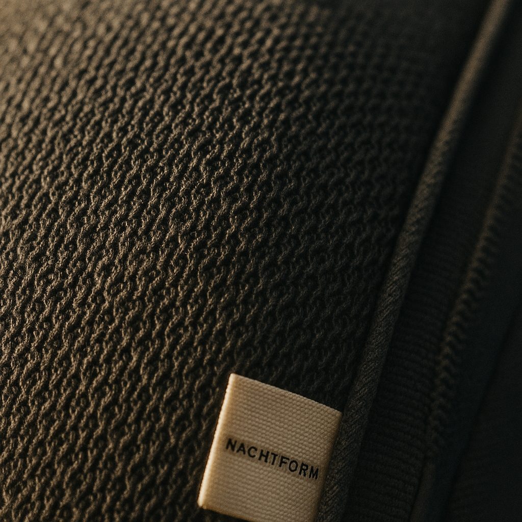 NACHTFORM PILLOW — Feinstrick-Detail